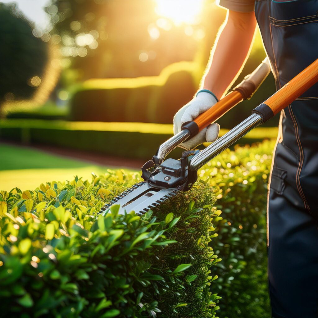 Hedge trimming