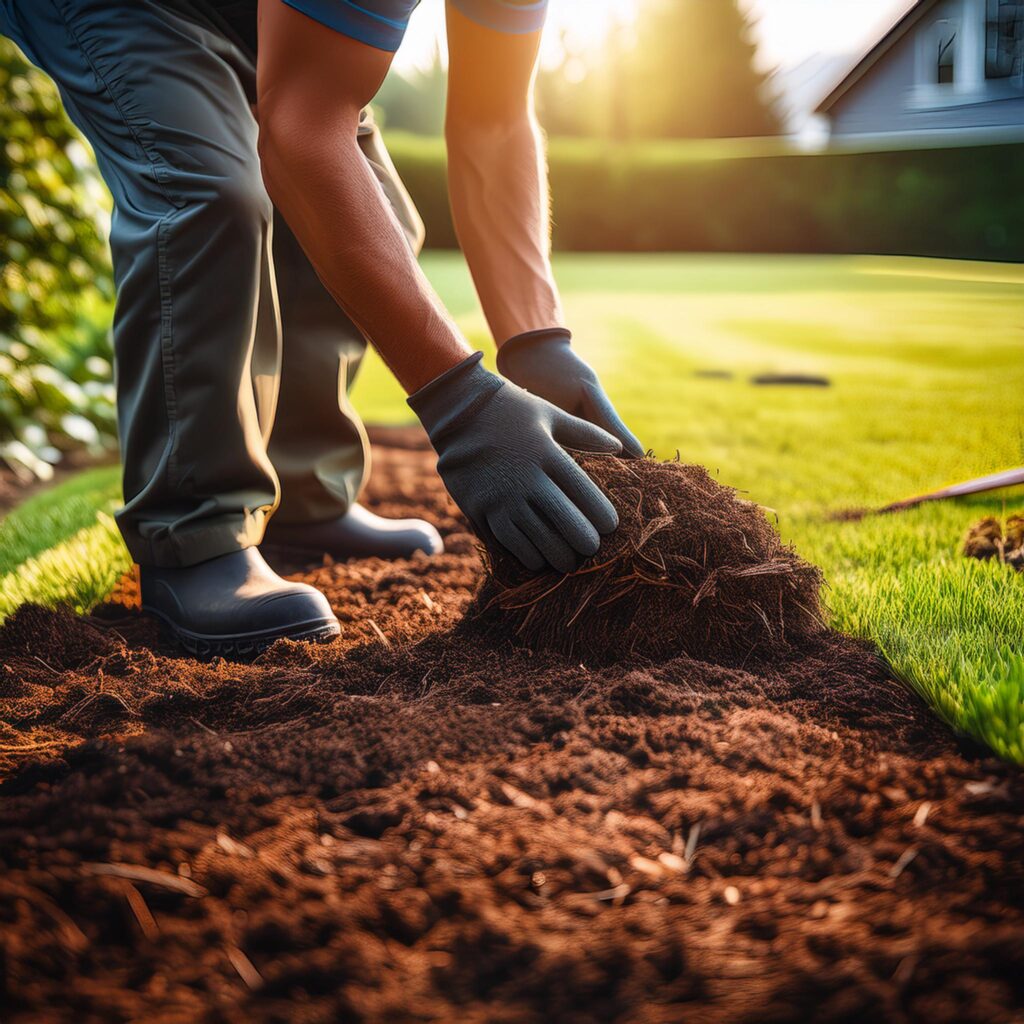 Mulch installation